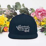 She Believed She Could - Classic Snapback Hat