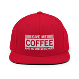 Give Me Coffee - Classic Snapback Hat