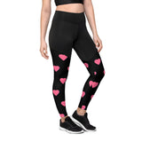 Surround Me With Love - Athletic Leggings