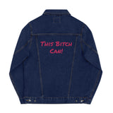This Bitch Can - Denim Jacket - Pink