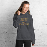 I Run on Coffee and Cusswords (Leopard) - Hoodie