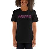 #Vaccinated - T-Shirt (Classic, Purple)