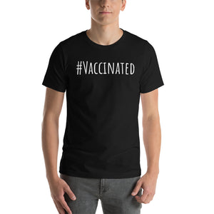 #Vaccinated - T-Shirt (Classic, White)