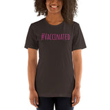#Vaccinated - T-Shirt (Classic, Purple)