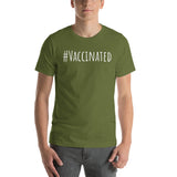 #Vaccinated - T-Shirt (Classic, White)